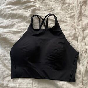 Lululemon like a cloud high neck long line bra